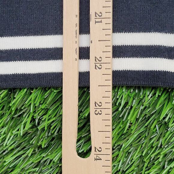 NIKE Air Swoosh Sweatshirt Womens L 22x22 Black White Ombre - Picture 5 of 16